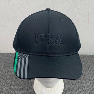 USA Thin Green Line Military Baseball Hat Mens Adult Strapback BF Goodrich Tires